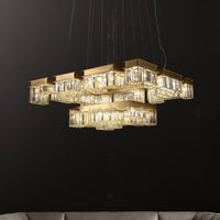 BERNADET Chandelier by Lampadom - top view