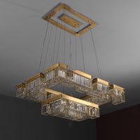 BERNADET Chandelier by Lampadom - detail view