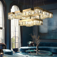 BERNADET Chandelier by Lampadom - angle view