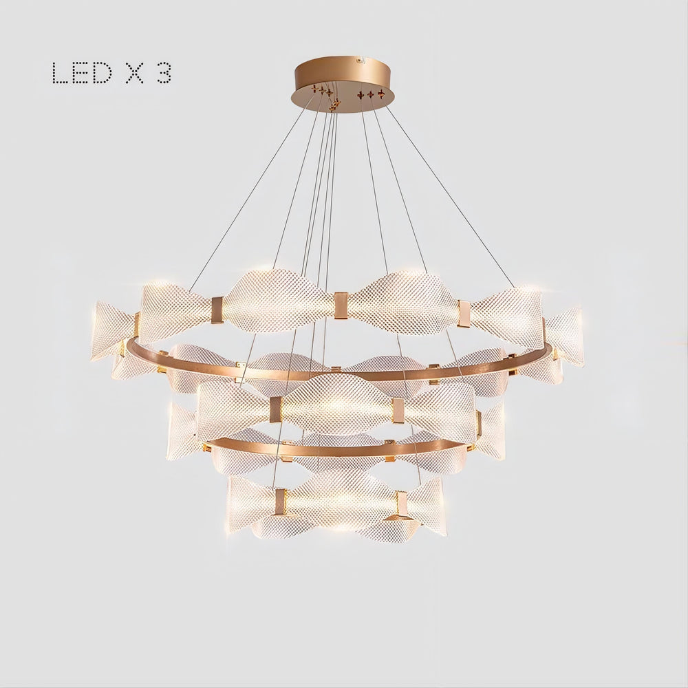 BERTINA Ring Chandelier