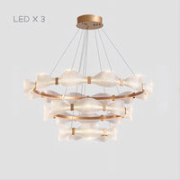BERTINA Ring Chandelier
