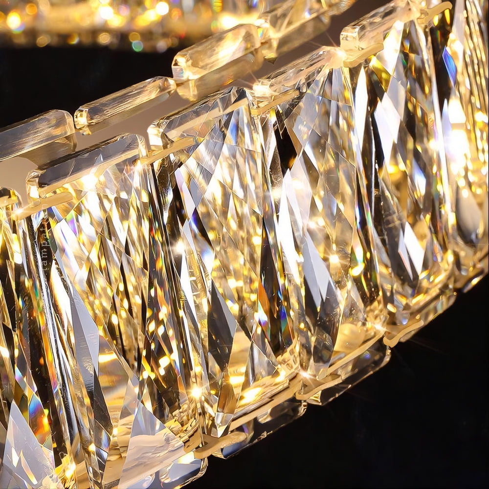 BERTOLDA B COMBO Ring Chandelier by Lampadom - ambient shot