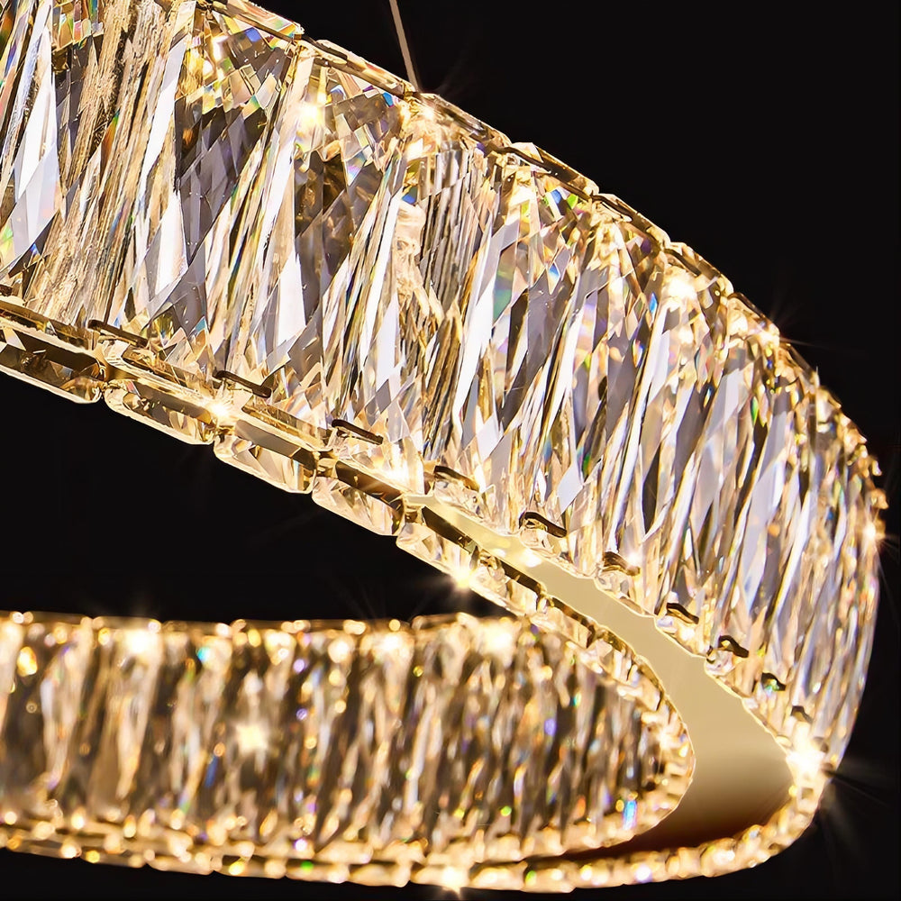 BERTOLDA B COMBO Ring Chandelier by Lampadom - detail view