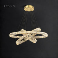 BERTOLDA B LUX Ring Chandelier