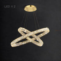 BERTOLDA B LUX Ring Chandelier