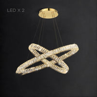 BERTOLDA B LUX Ring Chandelier