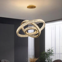BERTOLDA B Ring Chandelier by Lampadom - angle view
