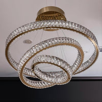 BERTOLDA B Ring Chandelier by Lampadom - detail view