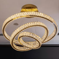 BERTOLDA B Ring Chandelier by Lampadom - scale reference