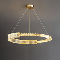BERTOLDA C Ring Chandelier by Lampadom - side view