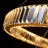 BERTOLDA CAS Ring Chandelier by Lampadom - ambient shot