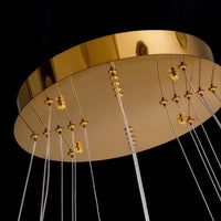 BERTOLDA COMBO Ring Chandelier by Lampadom - side view