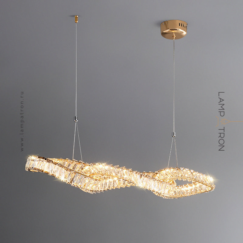 BERTOLDA D Linear Chandelier