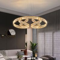 BERTOLDA E Ring Chandelier by Lampadom - scale reference