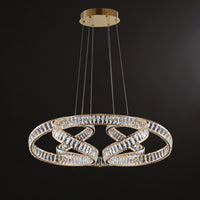BERTOLDA COMBO Ring Chandelier by Lampadom - close-up