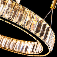 BERTOLDA L Ring Chandelier by Lampadom - scale reference