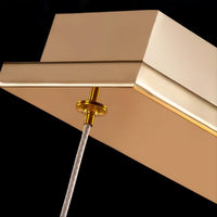 BERTOLDA L Ring Chandelier by Lampadom - angle view