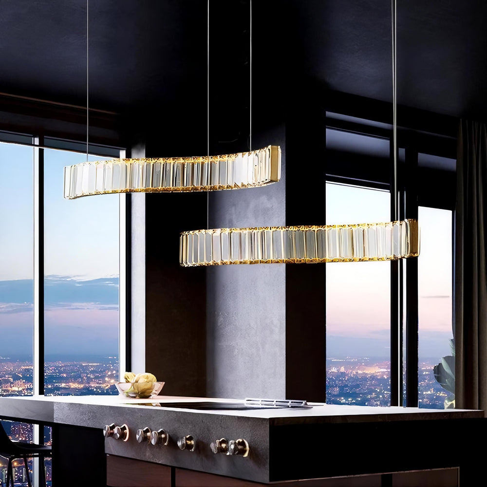 BERTOLDA Linear Chandelier