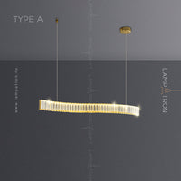 BERTOLDA Linear Chandelier