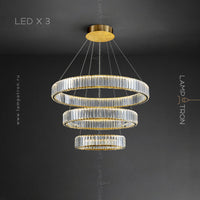 BERTOLDA Ring Chandelier by Lampadom - detail view