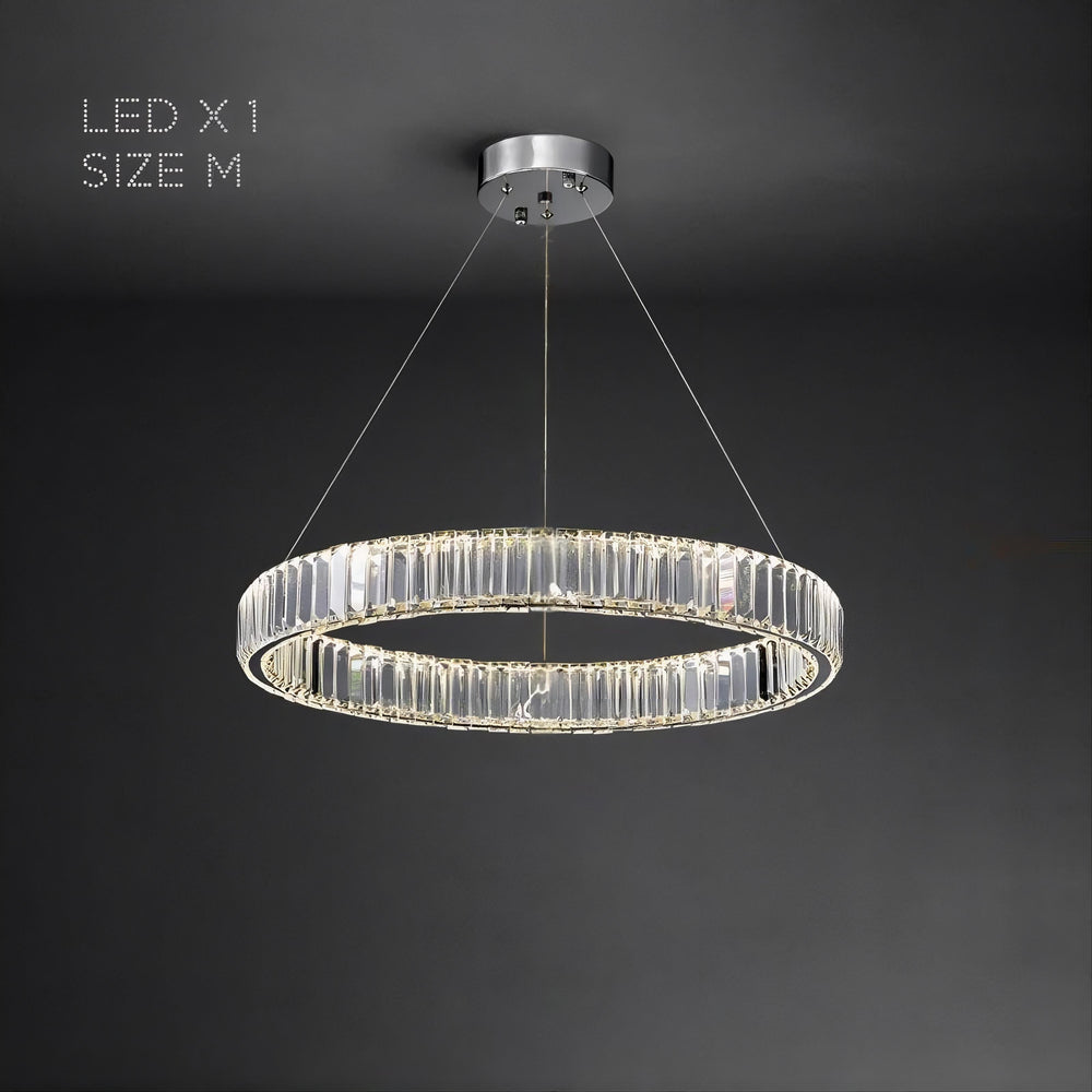 BERTOLDA Ring Chandelier by Lampadom - ambient shot