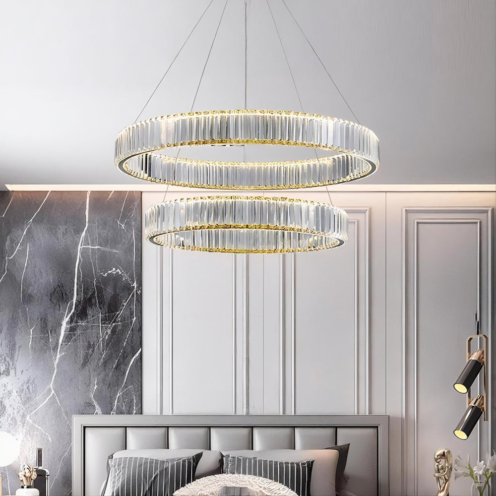 BERTOLDA Ring Chandelier by Lampadom - detail view