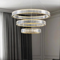 BERTOLDA Ring Chandelier by Lampadom - angle view