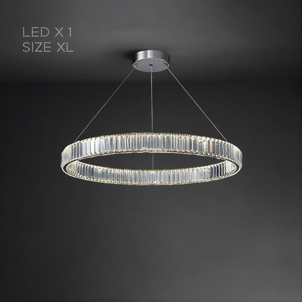 BERTOLDA Ring Chandelier by Lampadom - detail view