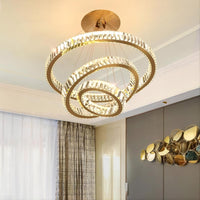 BERTOLDA Ring Chandelier by Lampadom - close-up