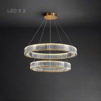 BERTOLDA Ring Chandelier by Lampadom - detail view