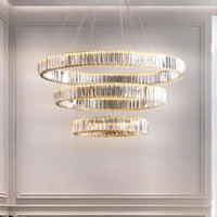 BERTOLDA Ring Chandelier by Lampadom - scale reference