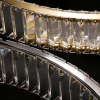 BERTOLDA Ring Chandelier by Lampadom - scale reference