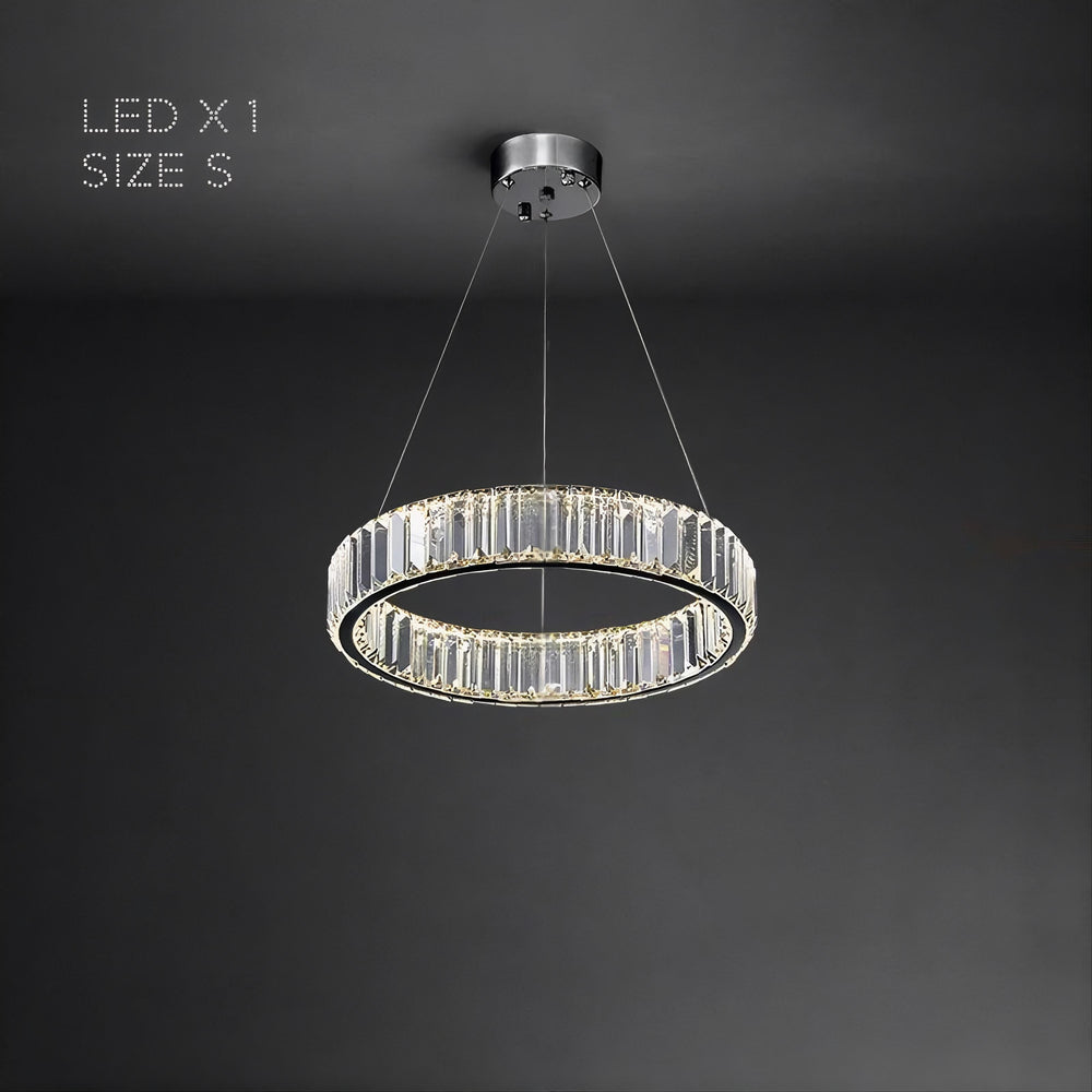 BERTOLDA Ring Chandelier by Lampadom - detail view