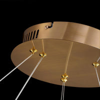 BERTOLDA Ring Chandelier by Lampadom - top view