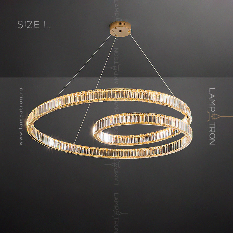 BERTOLDA S Ring Chandelier