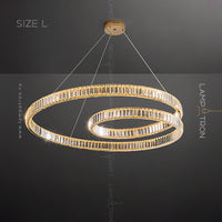 BERTOLDA S Ring Chandelier