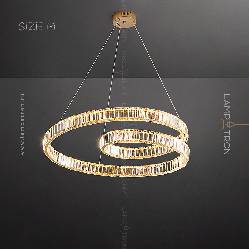 BERTOLDA S Ring Chandelier