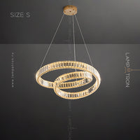 BERTOLDA S Ring Chandelier
