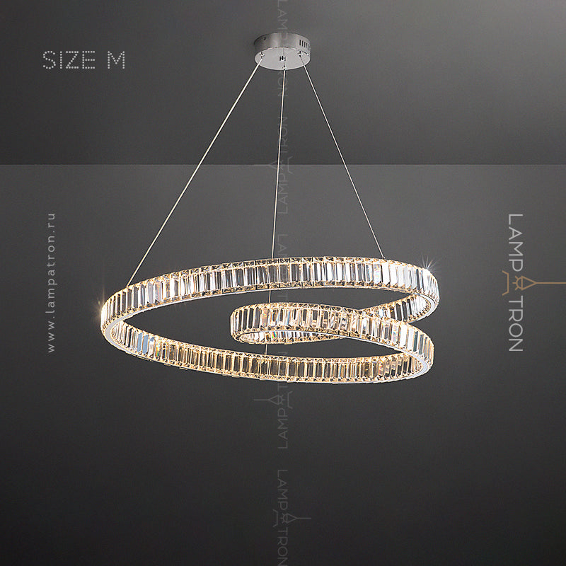 BERTOLDA S Ring Chandelier