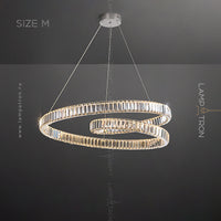 BERTOLDA S Ring Chandelier