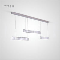 BERTOLDA TRIO Linear Chandelier