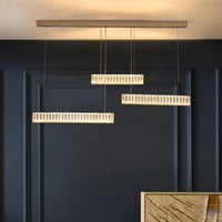 BERTOLDA TRIO Linear Chandelier