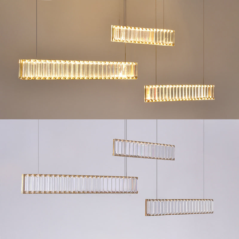 BERTOLDA TRIO Linear Chandelier