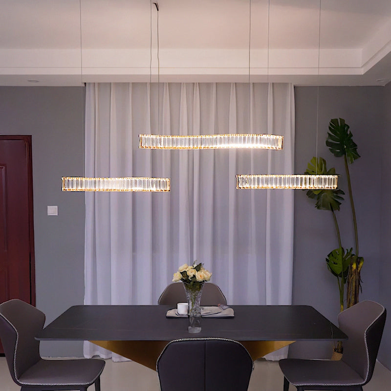 BERTOLDA TRIO Linear Chandelier
