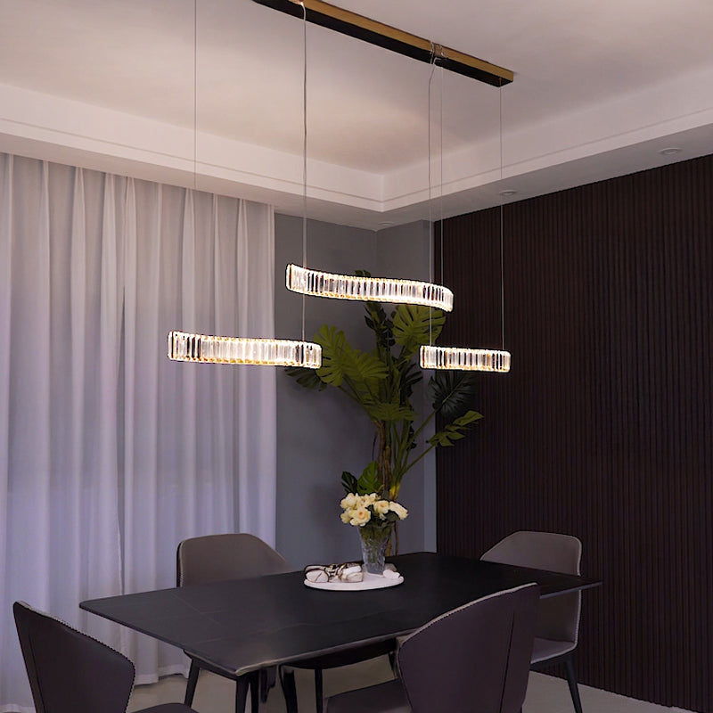 BERTOLDA TRIO Linear Chandelier