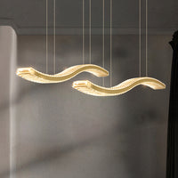 BERTOLDA W DUO Linear Chandelier by Lampadom - top view