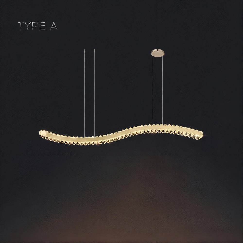 BERTOLDA W Linear Chandelier