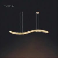 BERTOLDA W Linear Chandelier