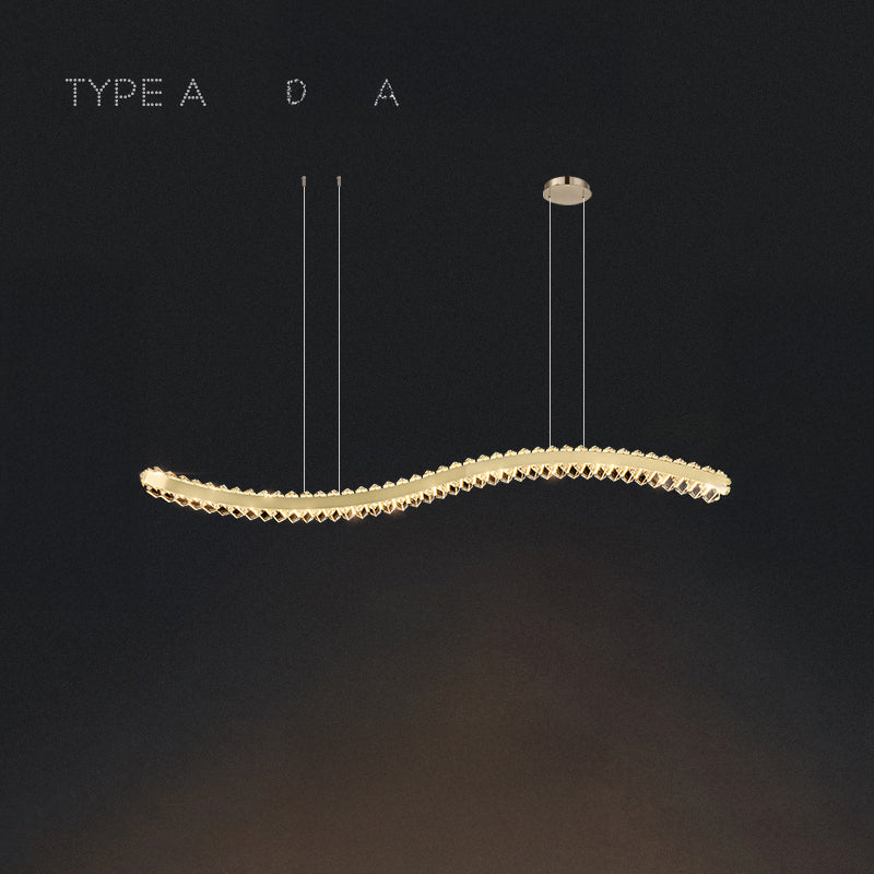 BERTOLDA W Linear Chandelier
