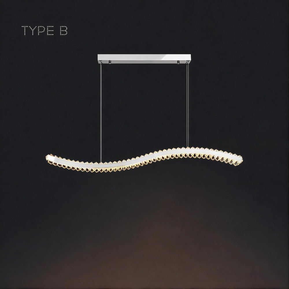 BERTOLDA W Linear Chandelier
